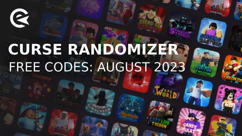 Curse Randomizer codes august 2023