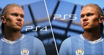 EA FC 24 PS4 PS5 Comparison
