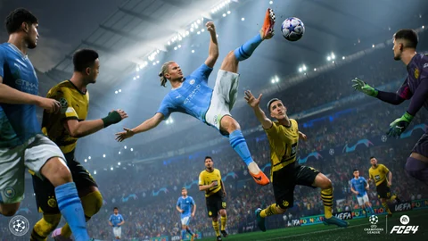EA FC top 100 best players haaland rating leak