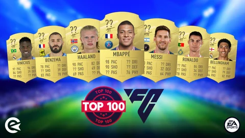 EA Sports FC 24 Top 100 Ratings Players
