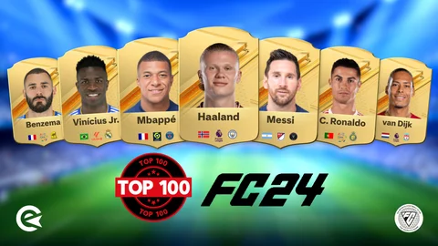 EA Sports FC 24 Top 100 Ratings