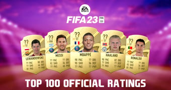 Top 100 Ratings FIFA 23