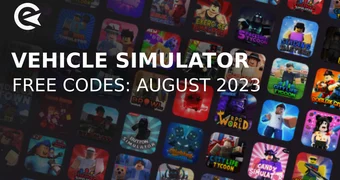Vehicle Simulator codes august 2023